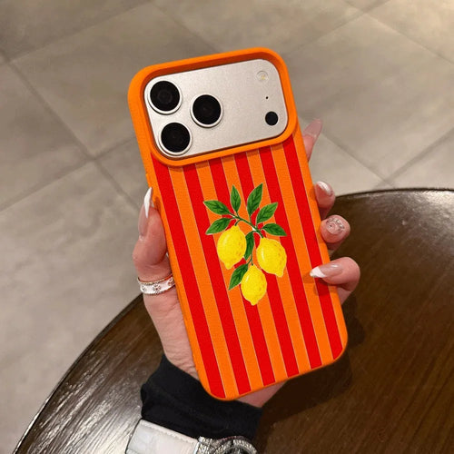 Citrus Stripe Case