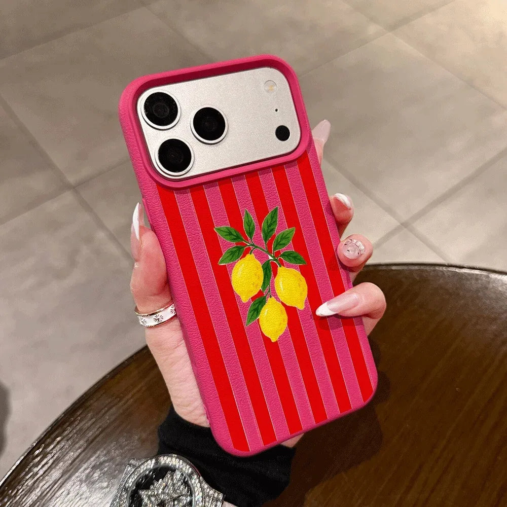 Citrus Stripe Case