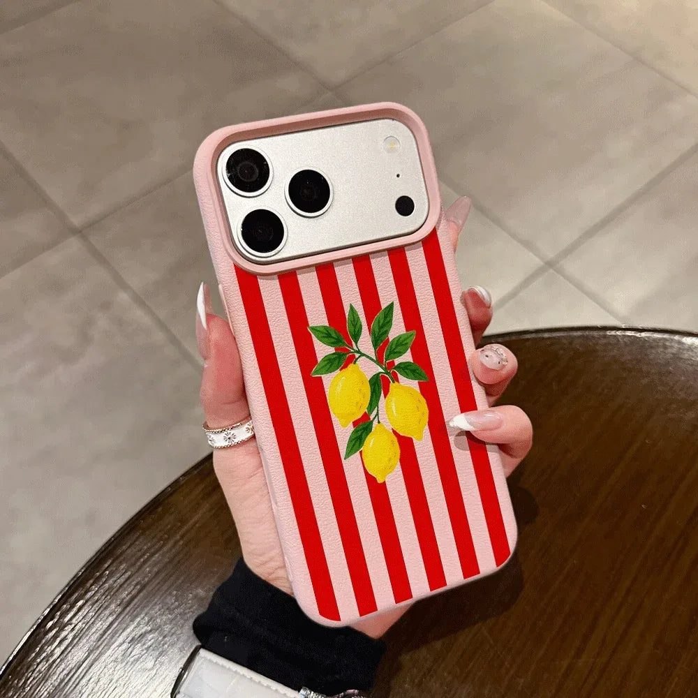 Citrus Stripe Case