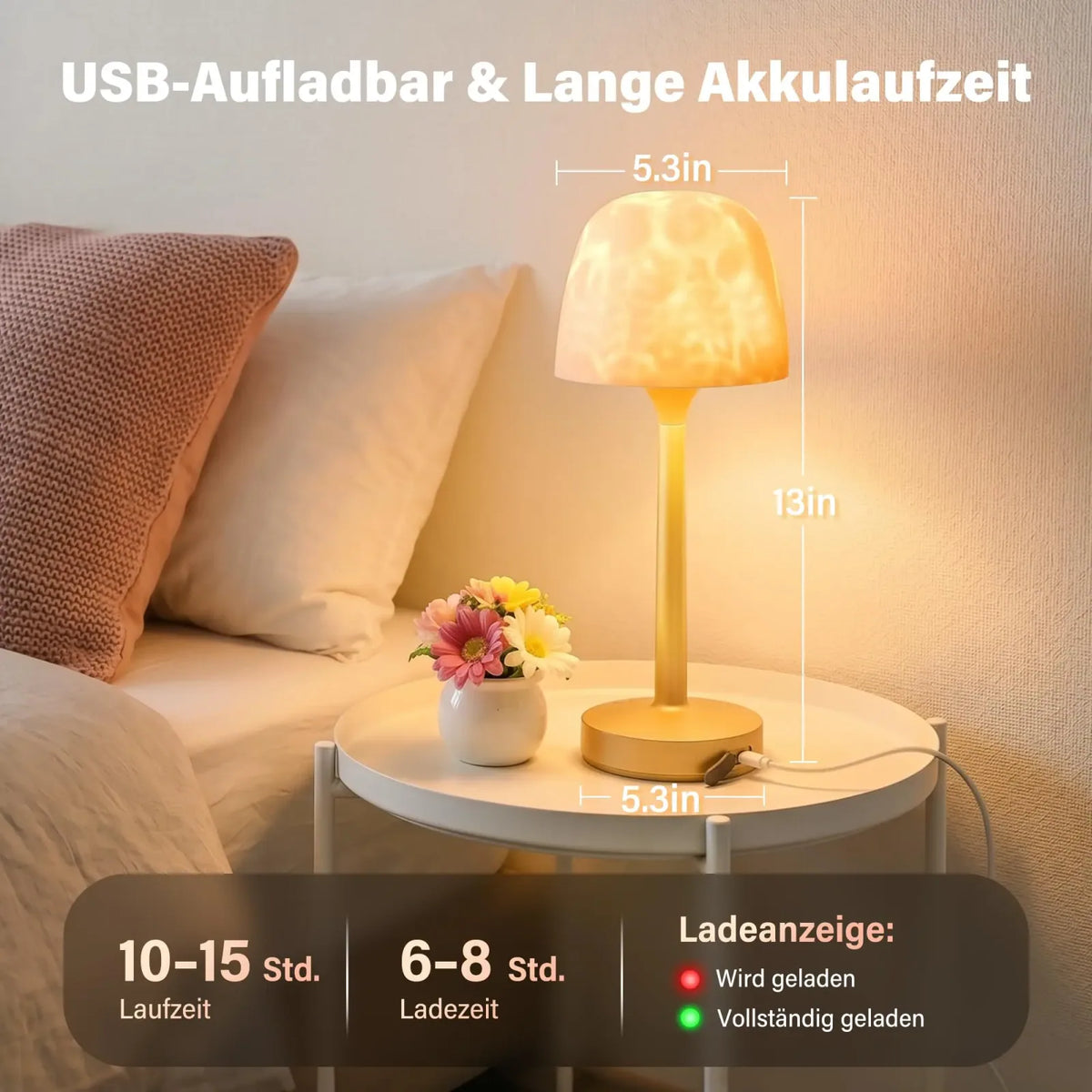 Mare Waterproof Wave Lamp