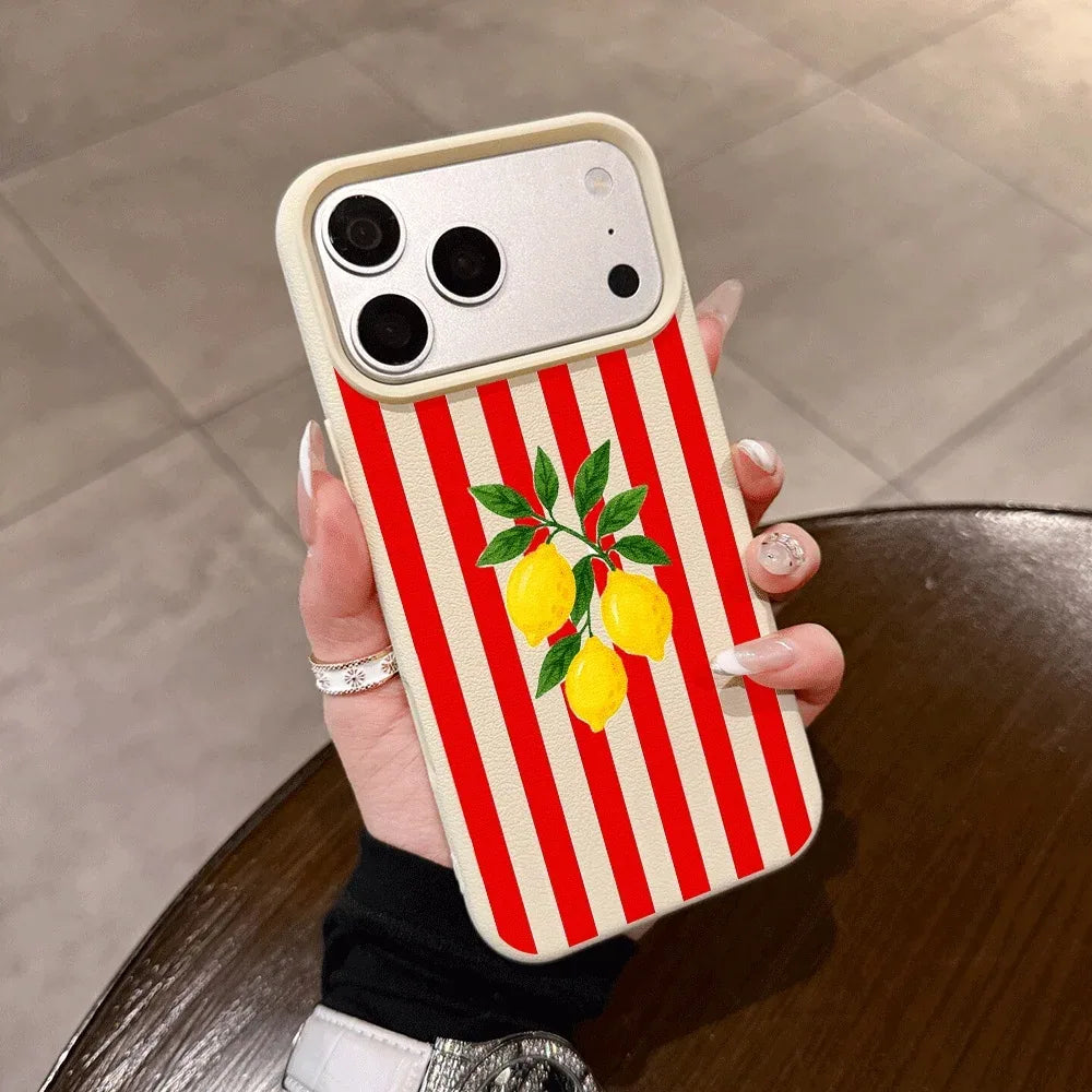 Citrus Stripe Case