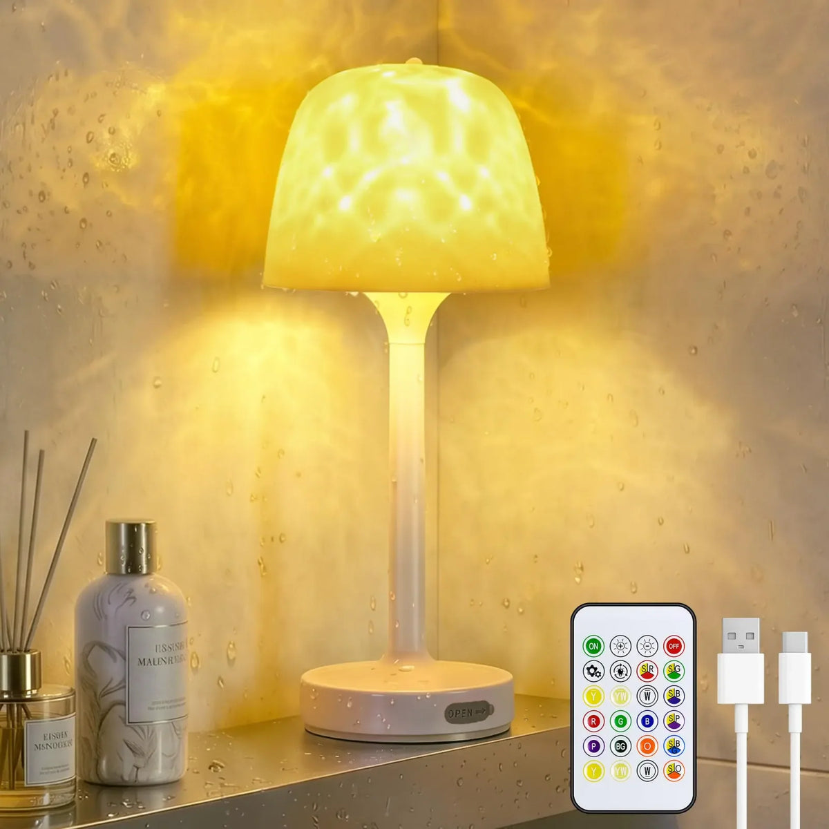 Mare Waterproof Wave Lamp