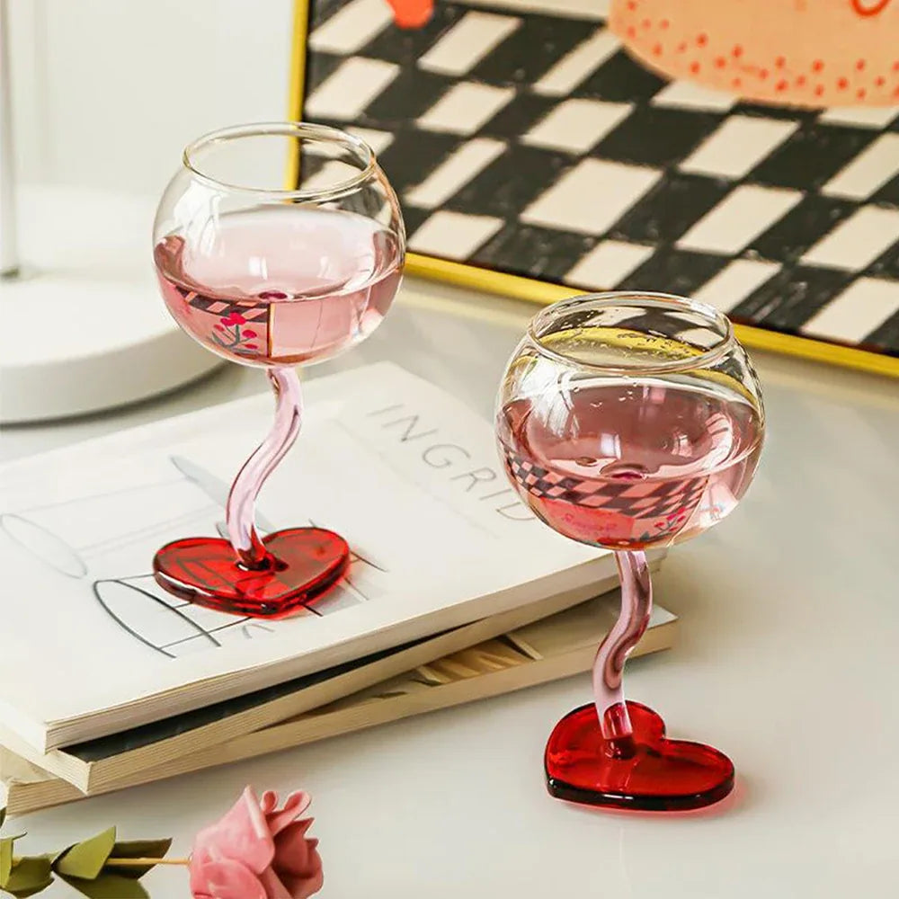 Love Note Wine Glass