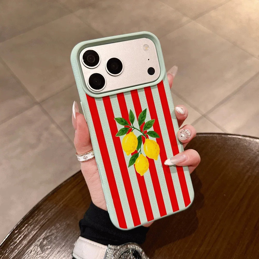 Citrus Stripe Case