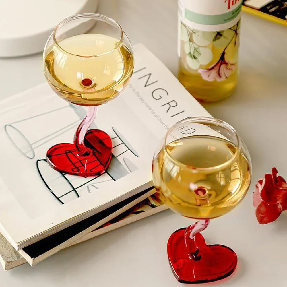 Love Note Wine Glass