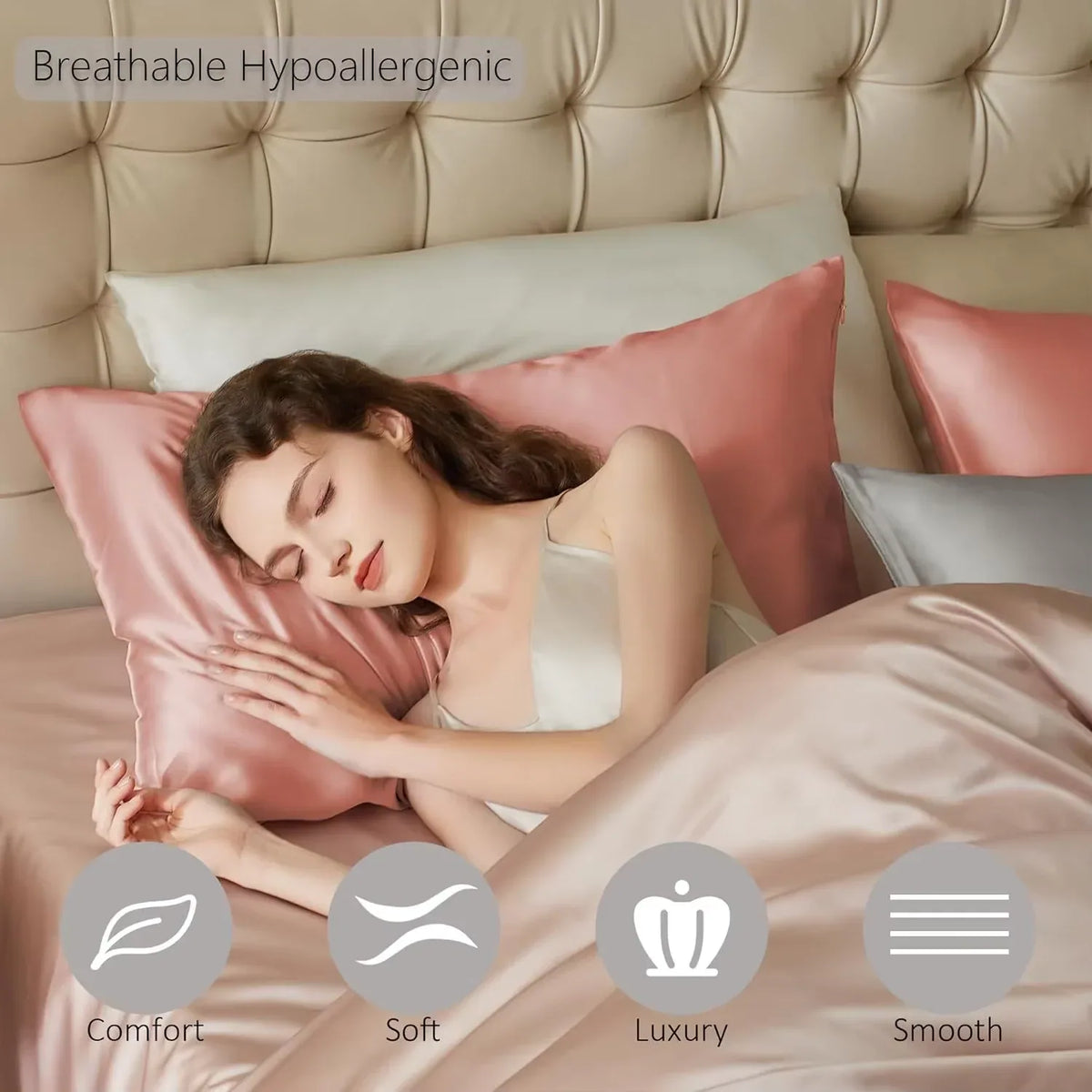 The Lysa Silk Pillowcase