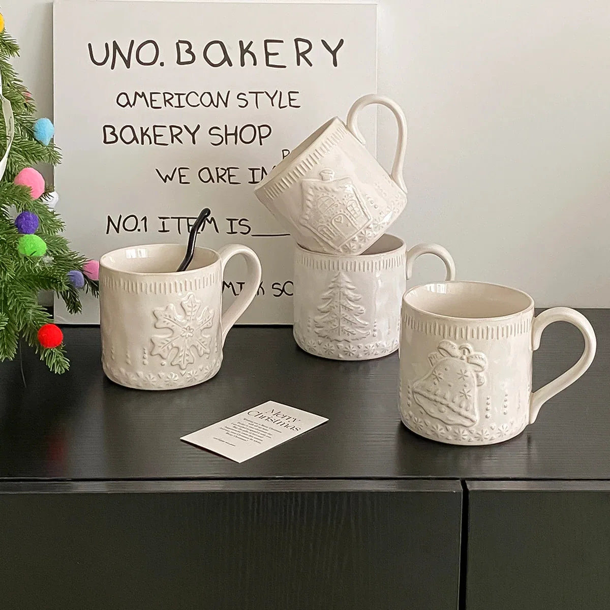 Merry & Bright Ceramic Mug