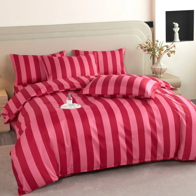 Sunday Stripe Duvet Set