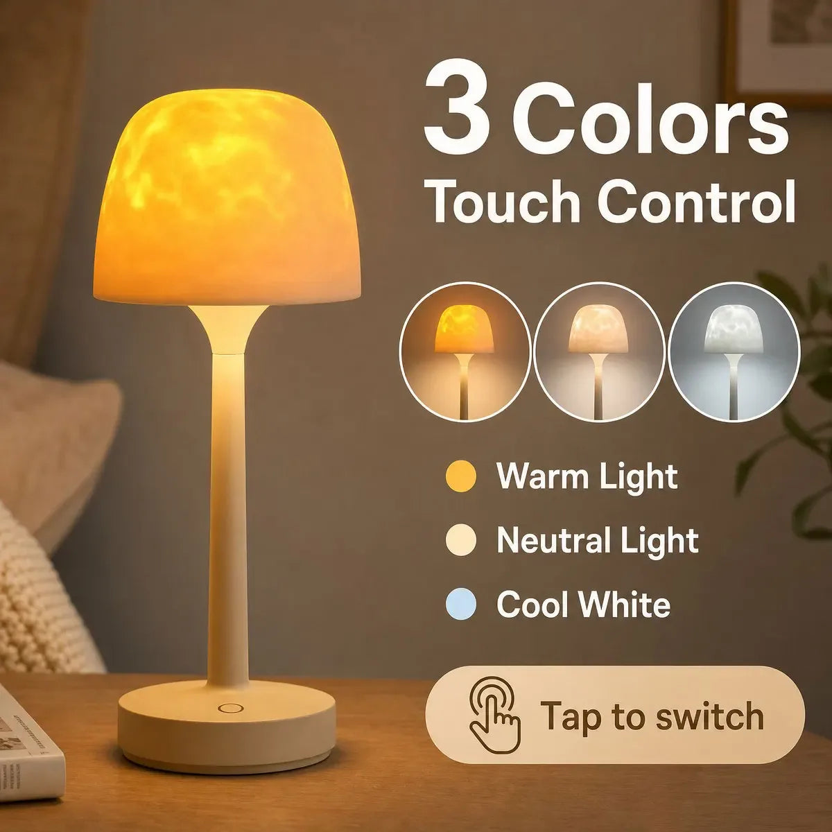 Mare Waterproof Wave Lamp