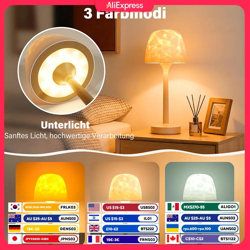 Mare Waterproof Wave Lamp
