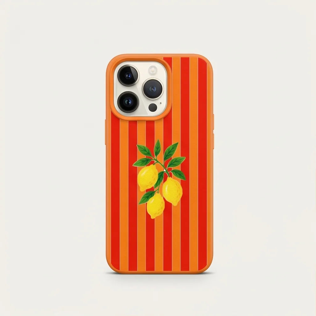 Citrus Stripe Case