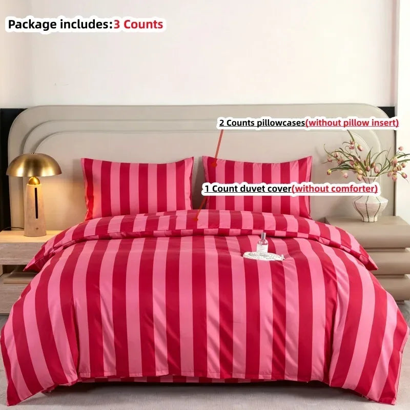 Sunday Stripe Duvet Set